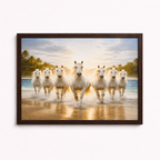 Seven at the Golden Hour Framed Printed Artwork