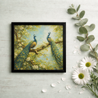 Two Crowns in the Garden Framed Wall Art