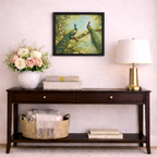 Two Crowns in the Garden Framed Wall Art