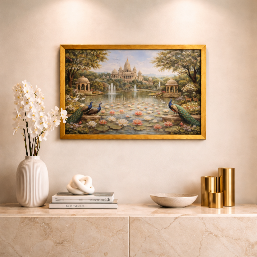 Royal Reflection Framed Printed Artwork