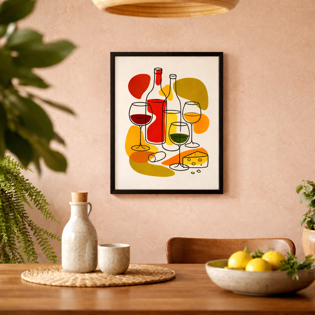 Taste of Tones Framed Wall Art
