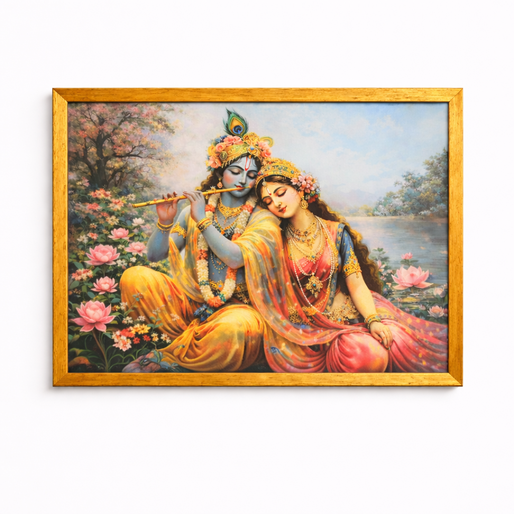 Divine Harmony Framed Printed Wall Painting
