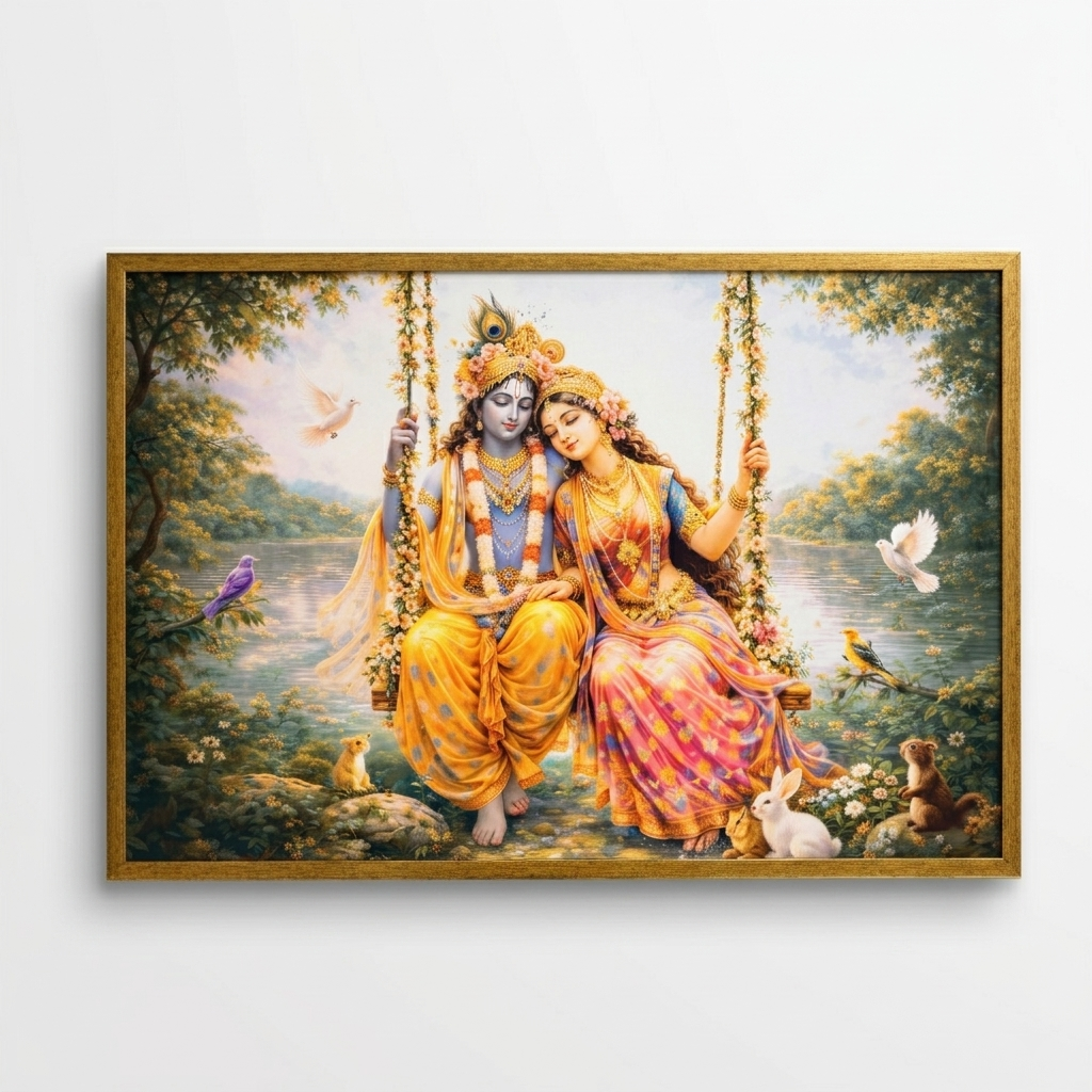 Blessed Harmony of Souls Digital Print on MDF