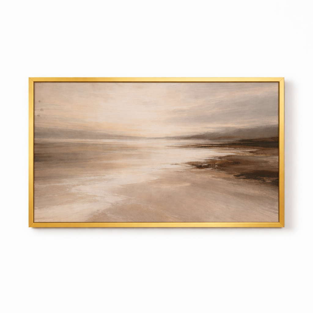 Shoreline of Stillness Framed Wall Decor