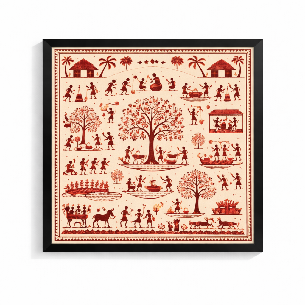 The Rhythm of Life Framed Wall Art