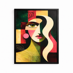 Mystique in Motion Framed Digital Print on MDF