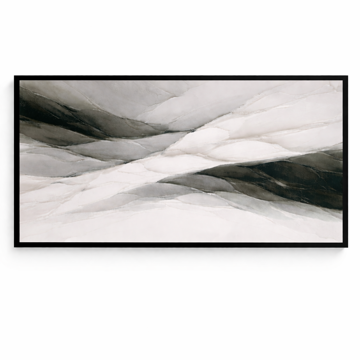 Echoes of Silent Stone Framed Printed Artwork