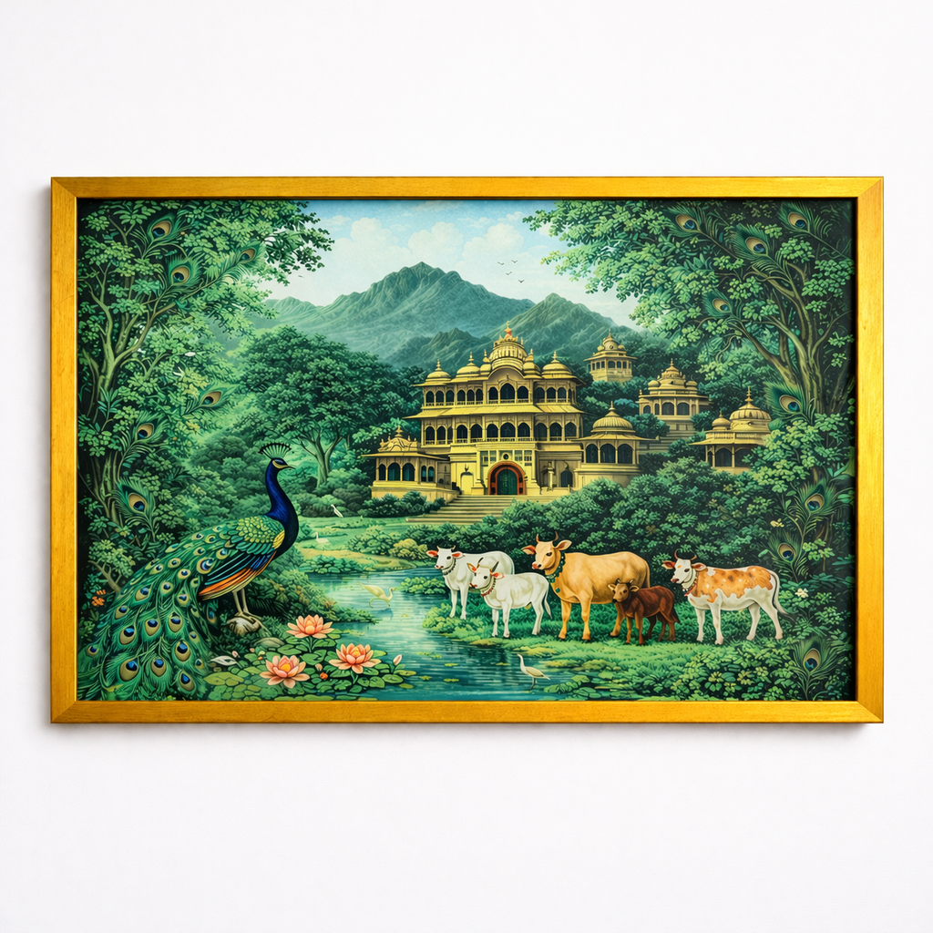 Sanctuary of Sacred Harmony Framed Printed Artwork