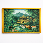 Sanctuary of Sacred Harmony Framed Printed Artwork