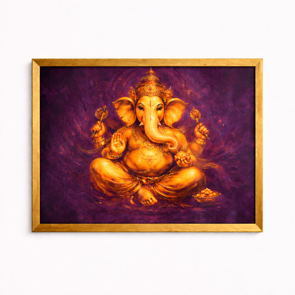 Cast in Gold, Seated in Grace Framed Wall Decor