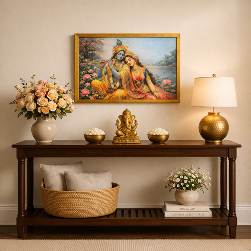 Divine Harmony Framed Printed Wall Painting
