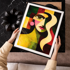 Mystique in Motion Framed Digital Print on MDF