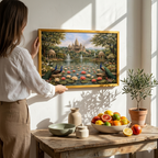 Royal Reflection Framed Printed Artwork