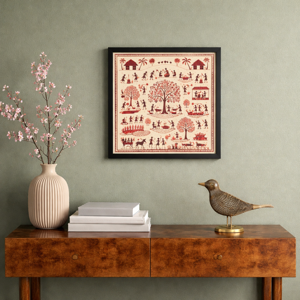 The Rhythm of Life Framed Wall Art