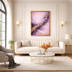Wings of Amethyst Dreams Framed Wall Decor