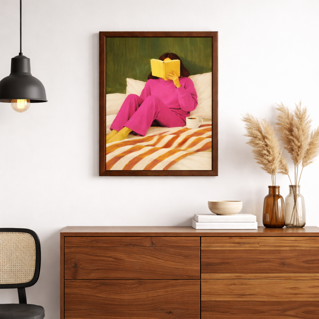 Lost in Pages Framed Wall Decor