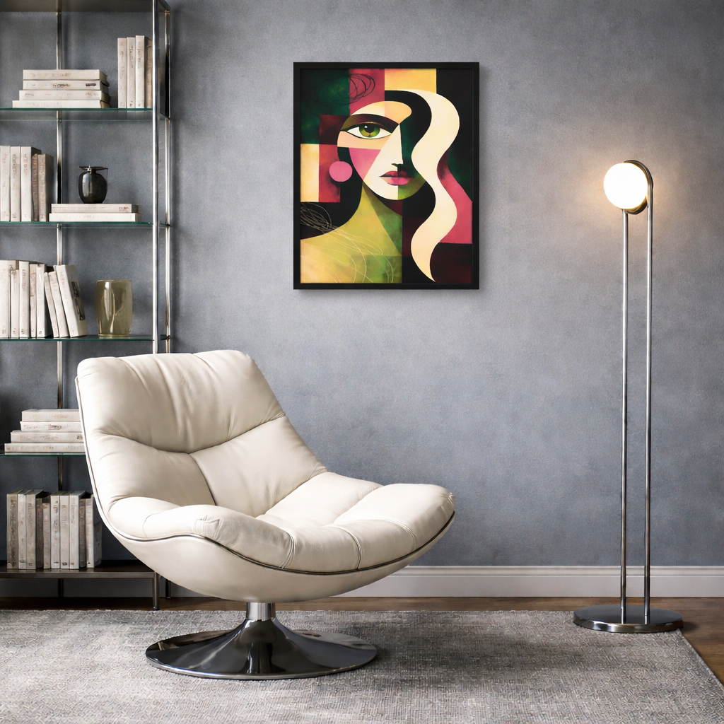 Mystique in Motion Framed Digital Print on MDF