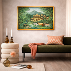 Sanctuary of Sacred Harmony Framed Printed Artwork